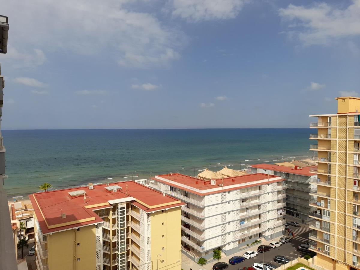 Apartamento Vistas Al Mar, 11 Planta, 50M Playa!! Miramar Dış mekan fotoğraf