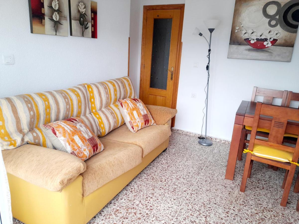 Apartamento Vistas Al Mar, 11 Planta, 50M Playa!! Miramar Dış mekan fotoğraf