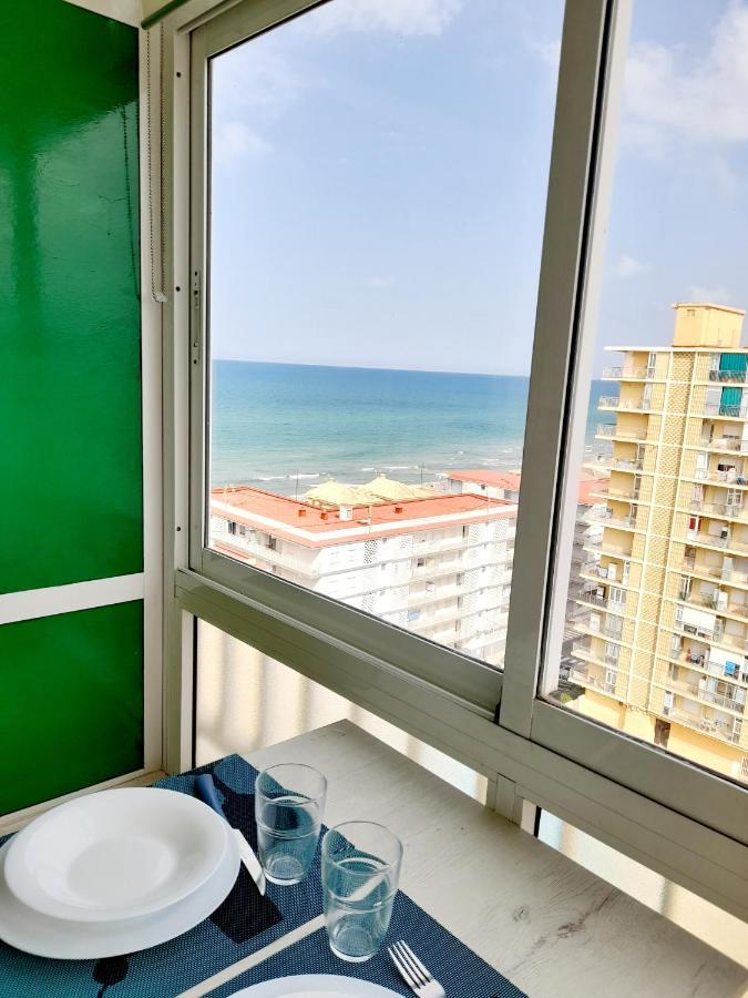 Apartamento Vistas Al Mar, 11 Planta, 50M Playa!! Miramar Dış mekan fotoğraf