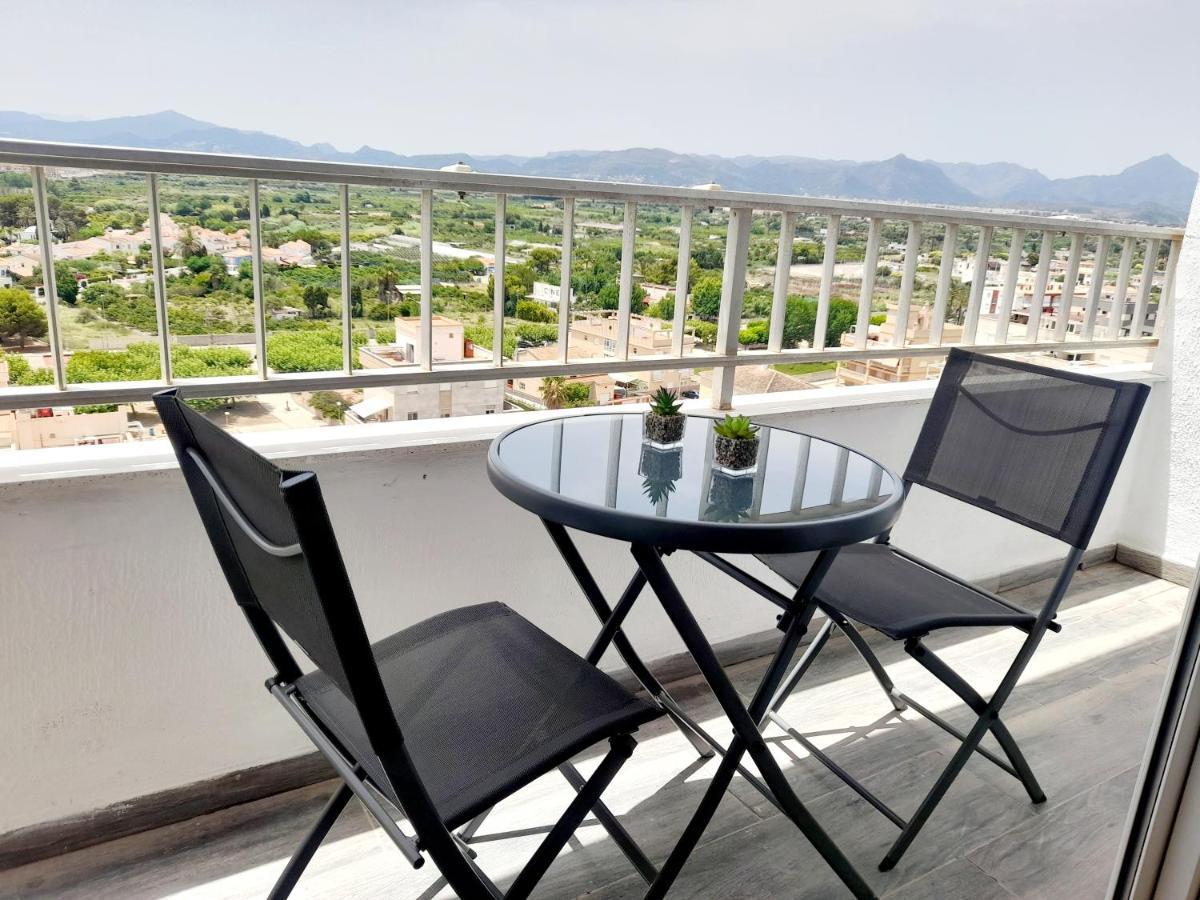 Apartamento Vistas Al Mar, 11 Planta, 50M Playa!! Miramar Dış mekan fotoğraf