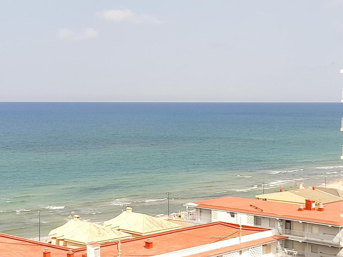 Apartamento Vistas Al Mar, 11 Planta, 50M Playa!! Miramar Dış mekan fotoğraf