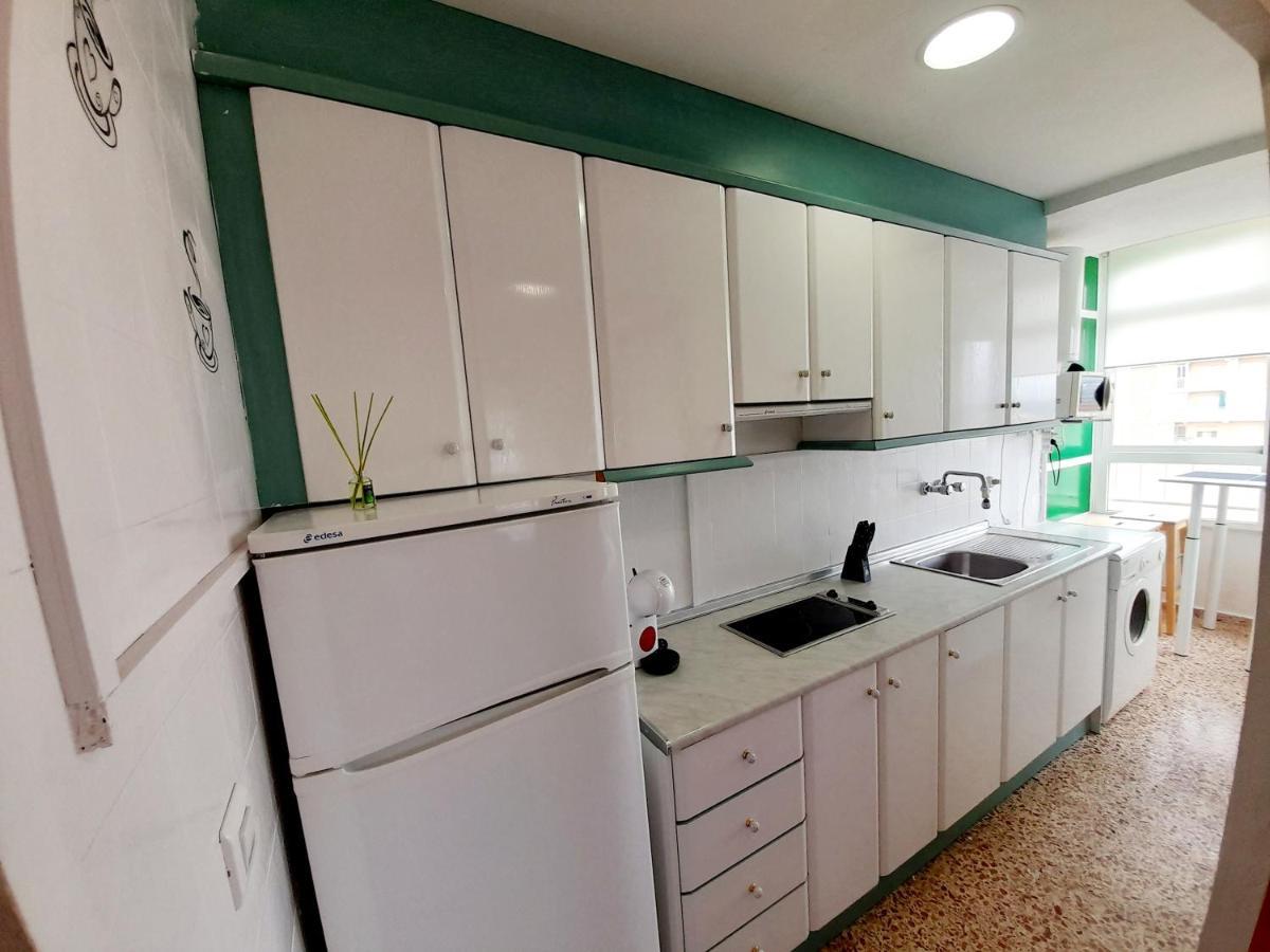 Apartamento Vistas Al Mar, 11 Planta, 50M Playa!! Miramar Dış mekan fotoğraf