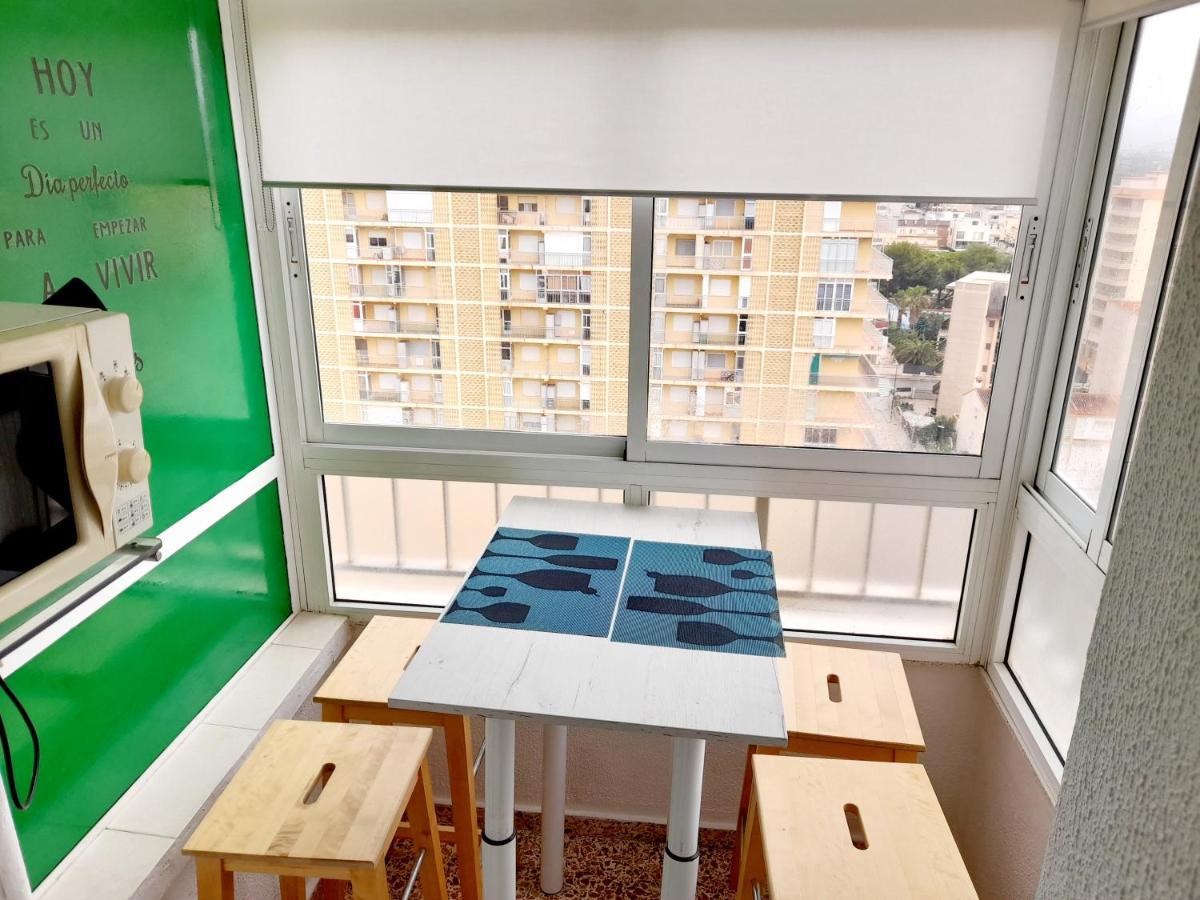 Apartamento Vistas Al Mar, 11 Planta, 50M Playa!! Miramar Dış mekan fotoğraf