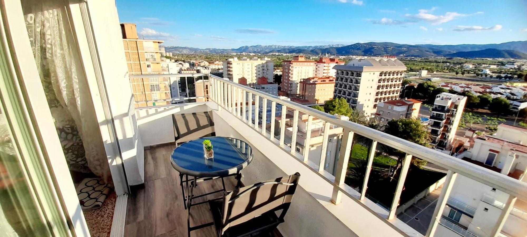 Apartamento Vistas Al Mar, 11 Planta, 50M Playa!! Miramar Dış mekan fotoğraf