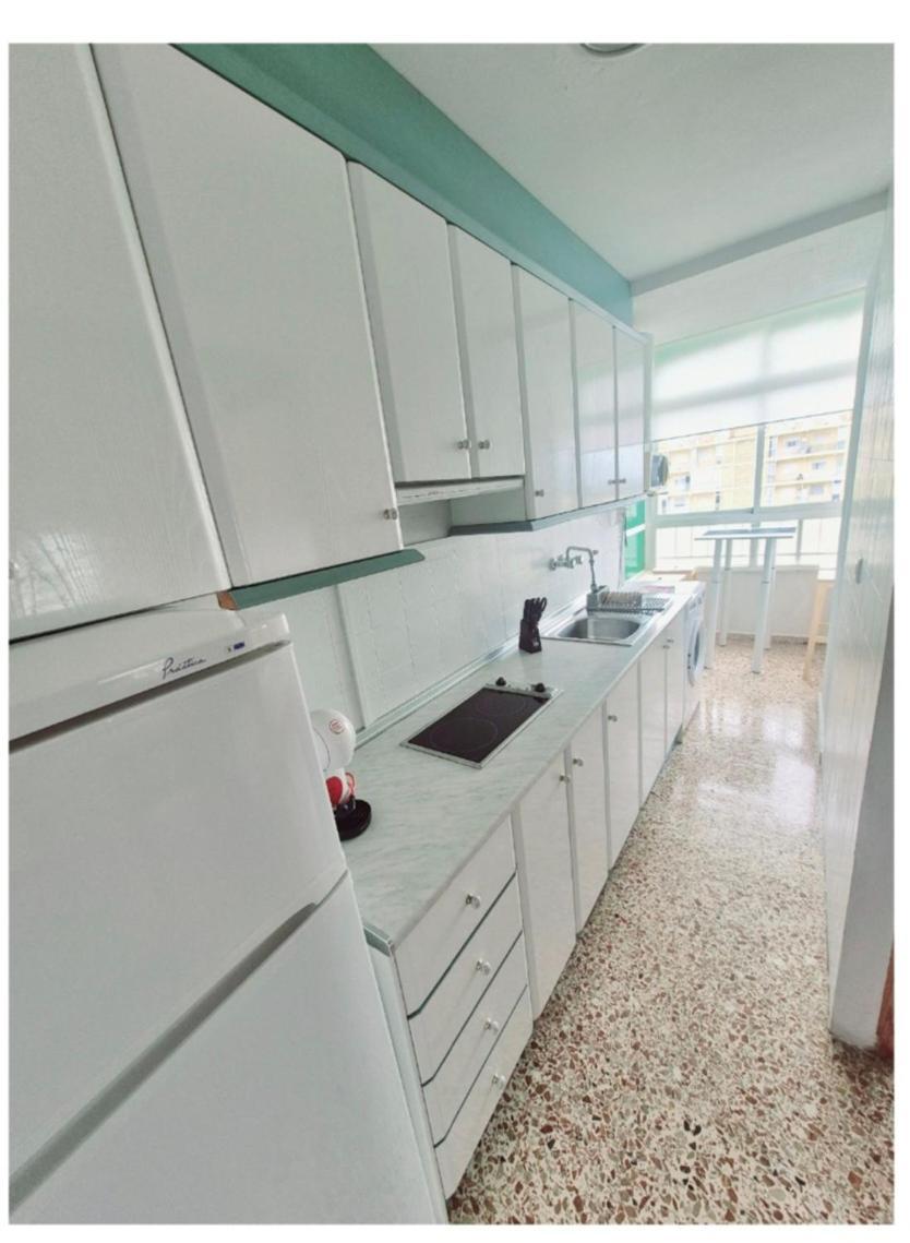 Apartamento Vistas Al Mar, 11 Planta, 50M Playa!! Miramar Dış mekan fotoğraf