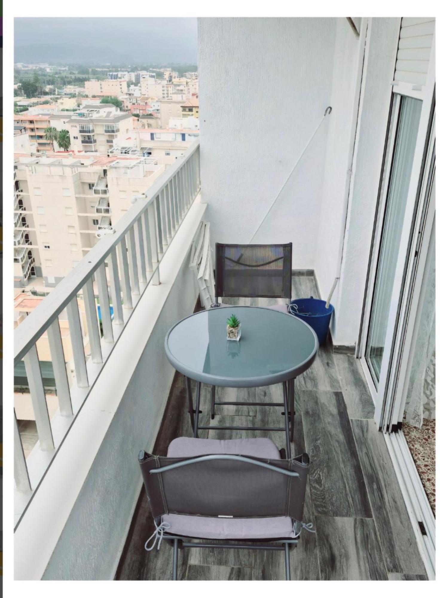 Apartamento Vistas Al Mar, 11 Planta, 50M Playa!! Miramar Dış mekan fotoğraf