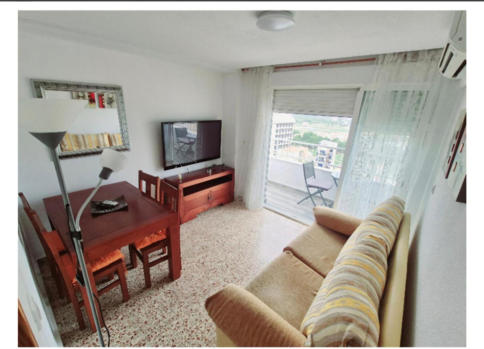 Apartamento Vistas Al Mar, 11 Planta, 50M Playa!! Miramar Dış mekan fotoğraf